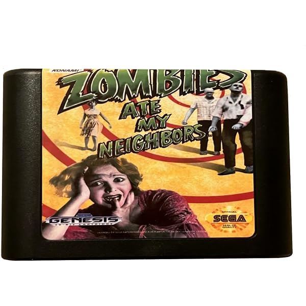 Amazon.com: Zombies Ate My Neighbors - Sega Genesis : Video Games